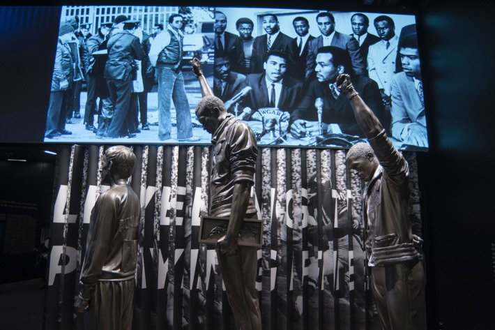 Picture Three Exhibit At The NMAAHC 